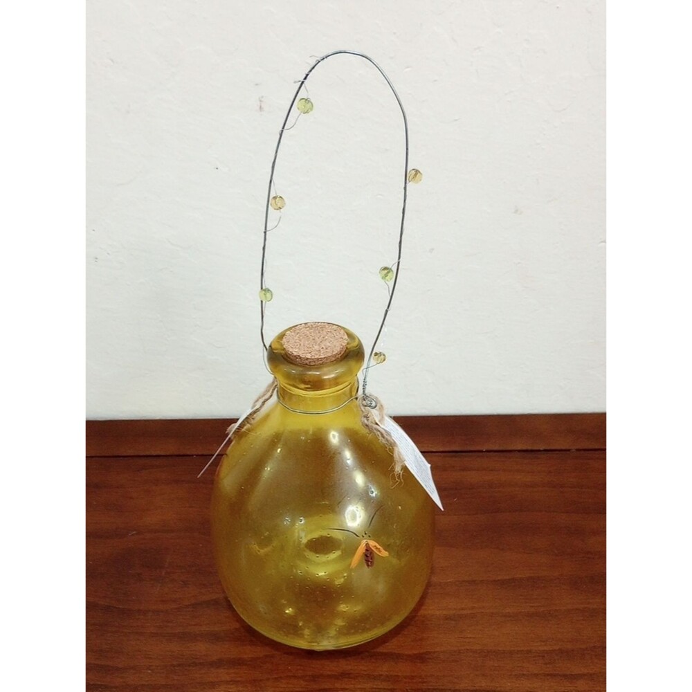 Yellow Glass Wasp Catcher - New!
